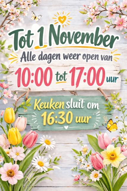 Openingstijden
